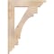 Ekena Millwork Merced Traditional Smooth Bracket, Douglas Fir, 3 1/2"W x 20"D x 28"H BKT04X20X28MRC01SDF - alternate 2
